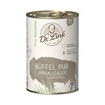 Dr. Link Pure Sensitive Büffel pur | hypoallergen | getreidefrei | 6 x 400 g | Nassfutter für Hunde